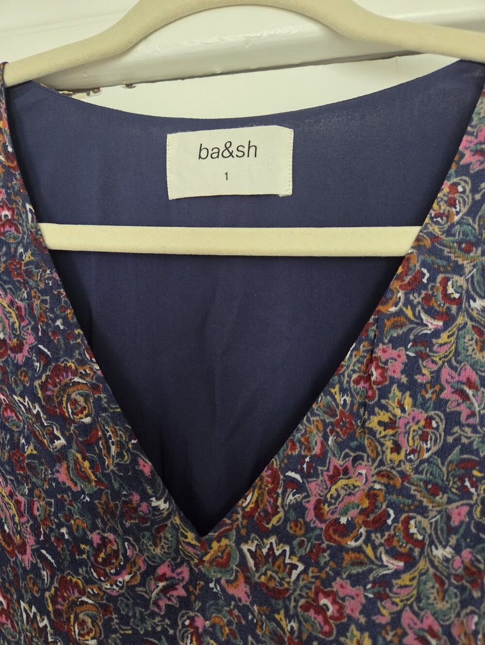 Ba&sh Floral Dress, Size S